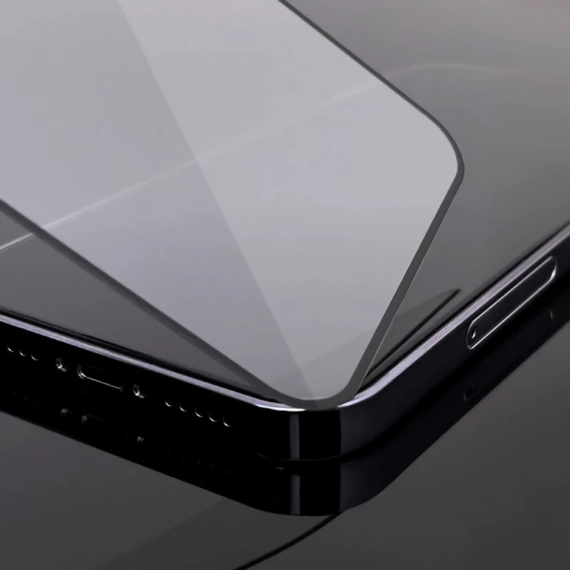Wozinsky Tempered Glass Full Glue Super Tough Screen Protector Full Coveraged with Frame Case Friendly for Oppo A15s / A15 black