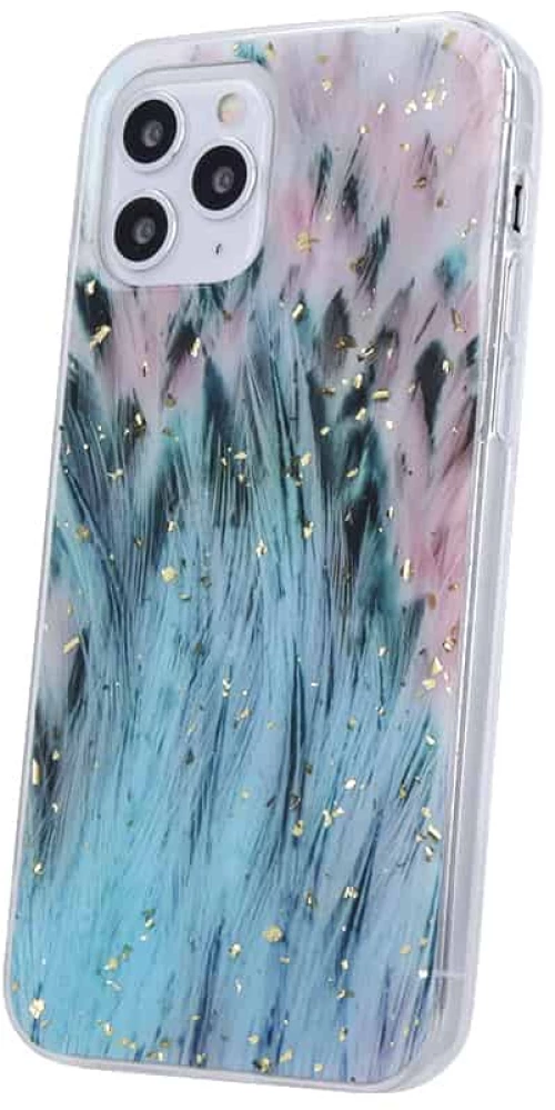 Gold Glam case  for iPhone 11 Pro Peacock