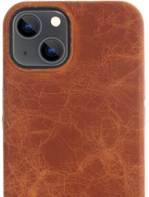 Minim (MM-10322) Minim Backcover - Cognac, Apple iPhone 13