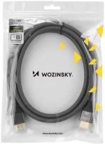 Wozinsky HDMI cable 2.1  8K 60 Hz 48 Gbps / 4K 120 Hz / 2K 144 Hz 1m silver (WHDMI-10)