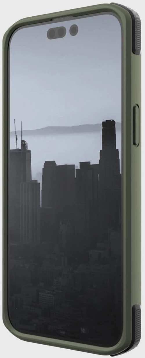 Raptic X-Doria Secure Case iPhone 14 Pro with MagSafe armored cover green