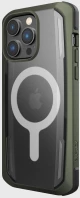 Raptic X-Doria Secure Case iPhone 14 Pro with MagSafe armored cover green