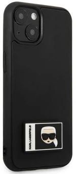 Karl Lagerfeld KLHCP13S3DKPK iPhone 13 mini 5,4" czarny/black hardcase Ikonik Patch