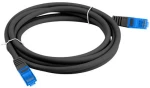 LANBERG PATCHCORD S/FTP CAT.6A 2M BLACK LSZH