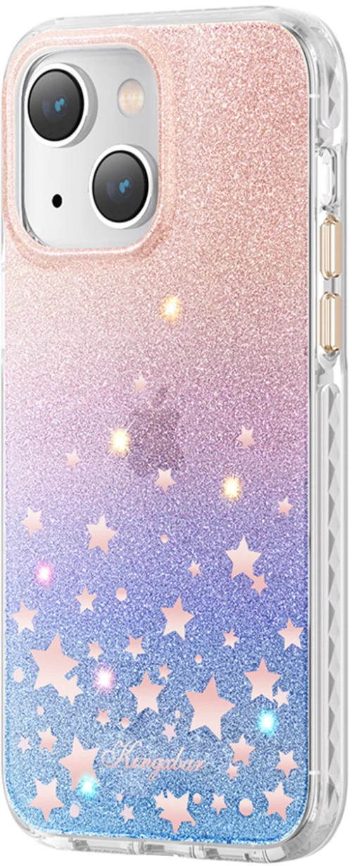 Kingxbar Heart Star Series case for iPhone 14 Plus back cover zodiac back cover