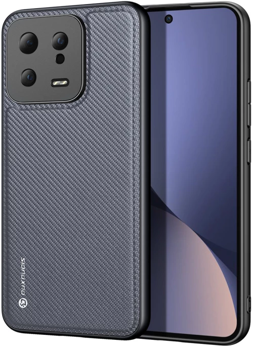 Dux Ducis Fino case for Xiaomi 13 cover with silicone frame gray
