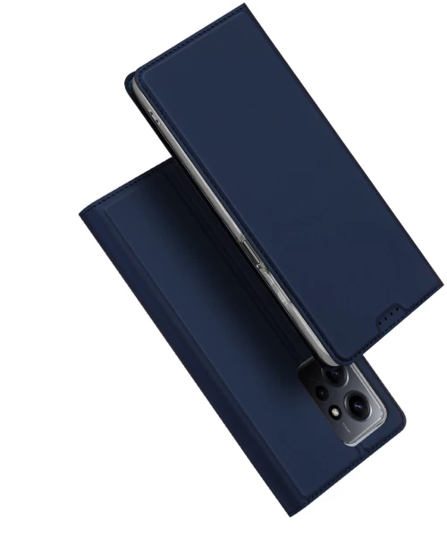 Dux Ducis Skin Pro Case for Xiaomi Redmi Note 12 Flip Card Wallet Stand Blue