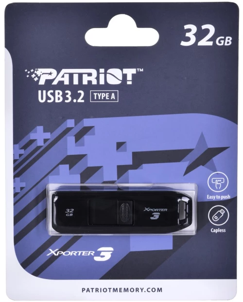 PARTIOT FLASHDRIVE Xporter 3 32GB Type A USB3.2