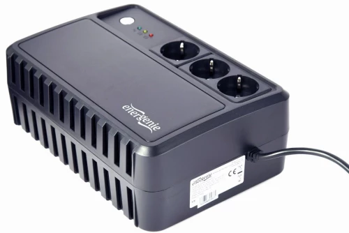 EnerGenie EG-UPS-3SDT600-01 UPS Desktop, 600 VA