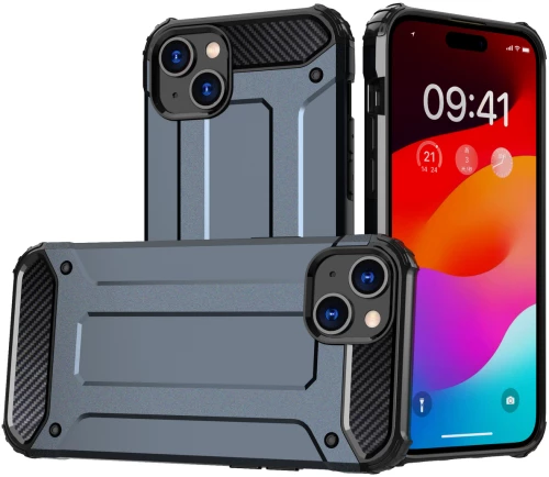 iPhone 15 Hybrid Armor case - blue