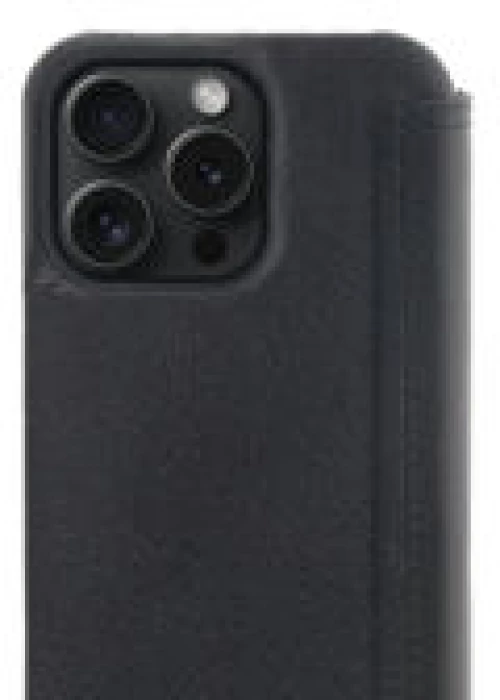 Minim (MM-10440) Minim Book Case - Black, Apple iPhone 15 Pro