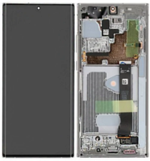 Samsung (GH82-31453C) OLED Touchscreen (excl cam) - White, Galaxy Note 20 Ultra; SM-N985F SM-N986F