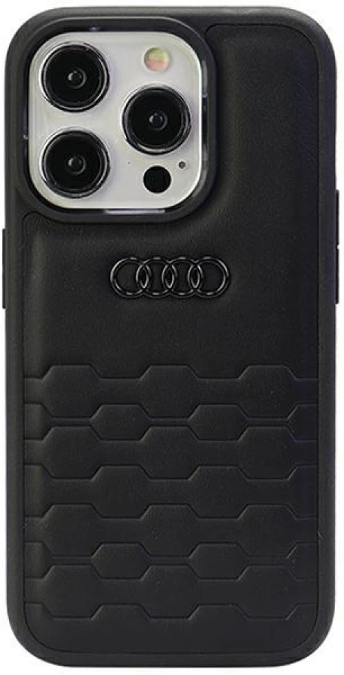 Audi GT Synthetic Leather case for iPhone 15 Pro - black