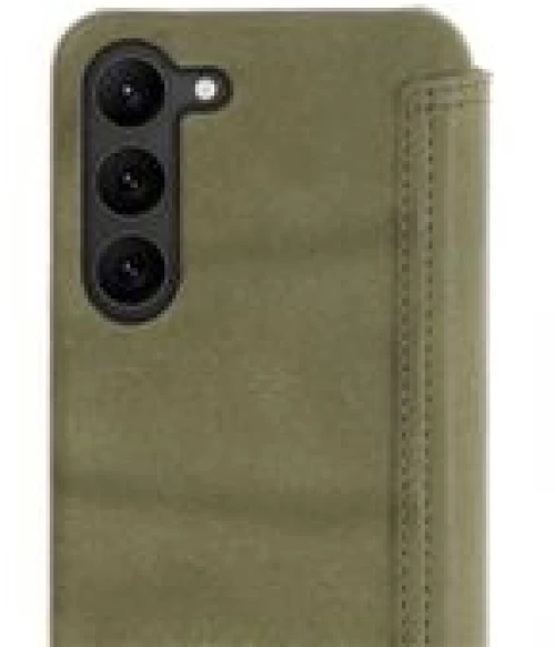 Minim (MM-10464) Book Case, Dark Olive - Samsung Galaxy S24