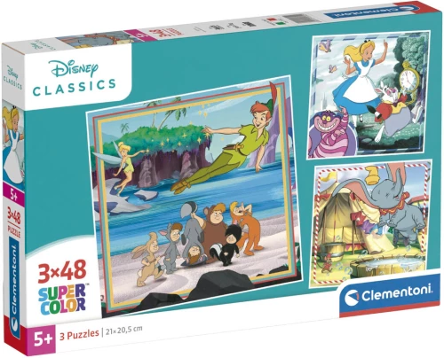 Disney Classics puzzle 3x48pcs
