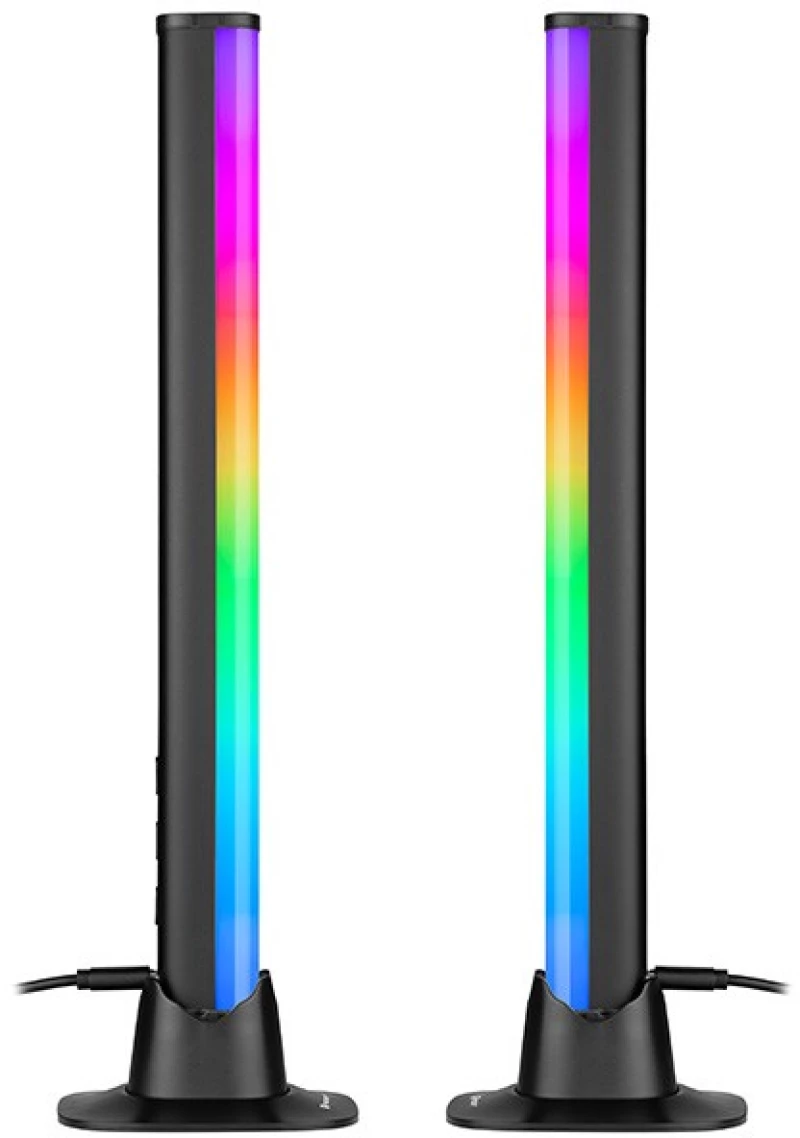 Tracer SET OF LAMPS SMART DESK RGB TUYA APP Smart table lamp Bluetooth Black