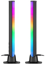 Tracer SET OF LAMPS SMART DESK RGB TUYA APP Smart table lamp Bluetooth Black