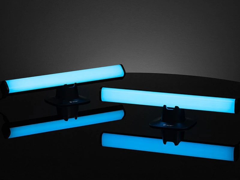 Tracer SET OF LAMPS SMART DESK RGB TUYA APP Smart table lamp Bluetooth Black