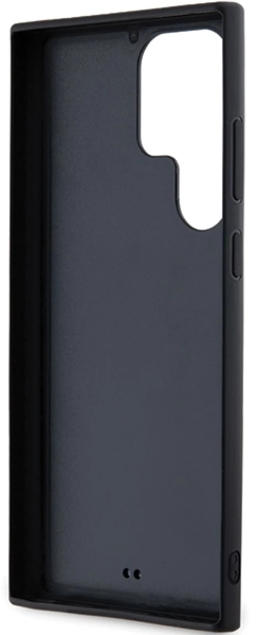 Karl Lagerfeld 3D Rubber Glitter Logo case for Samsung Galaxy S23 Ultra - black