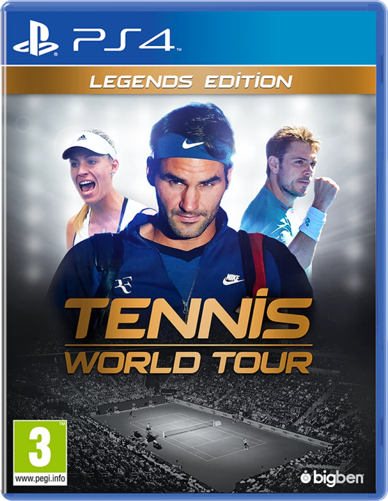 Tennis World Tour: Legends Edition (SPA/Multi in Game) / PlayStation 4