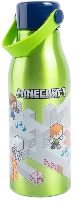 Stor - Water Bottle w/Flexi Handle 760 ml - Minecraft (088808715-40461) / Toys