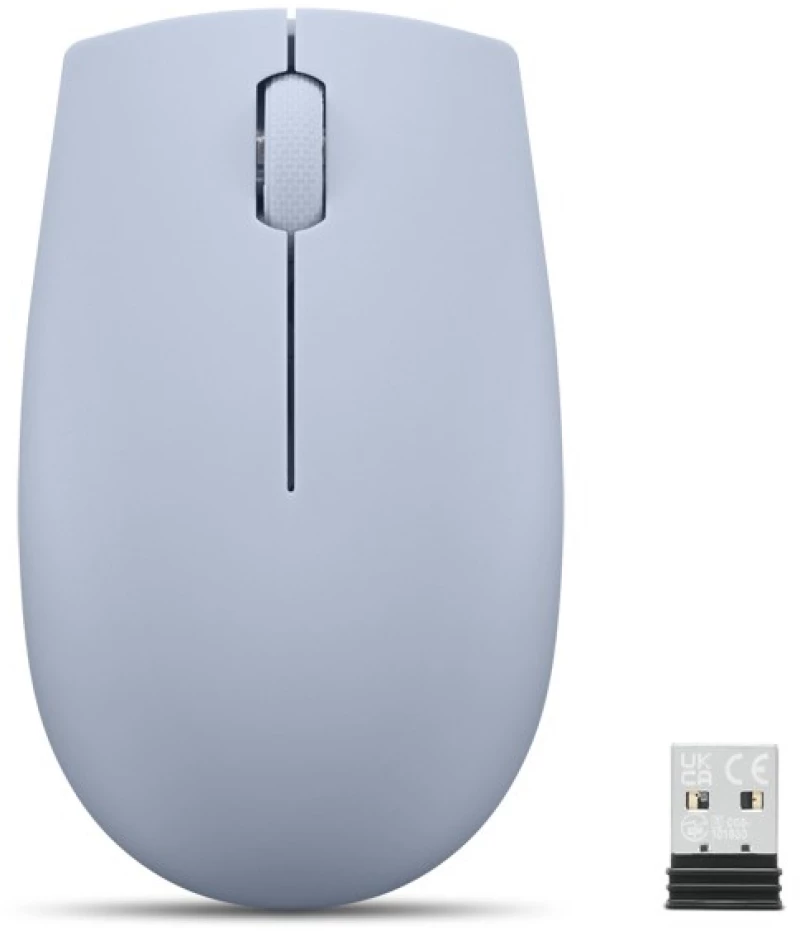 Lenovo 300 Wireless Compact Maus Kabellos Optisch Blau 3 Tasten 1000 dpi mouse Ambidextrous RF Wireless Optical