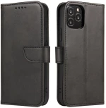 Magnet Case elegant bookcase type case with kickstand for Realme X50 Pro 5G black