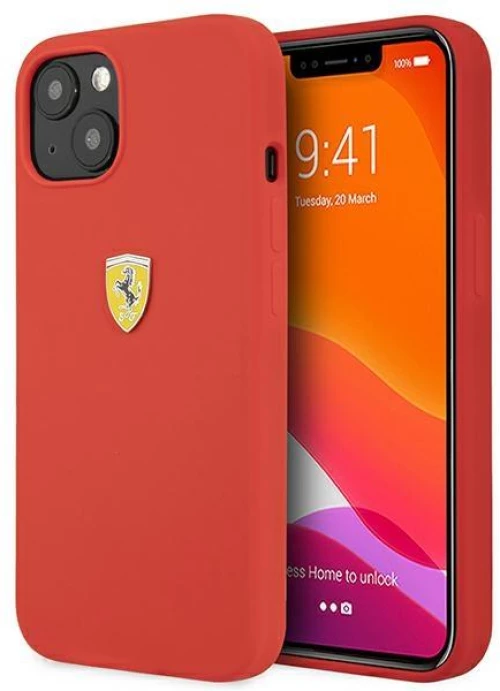 Ferrari FESSIHCP13SRE iPhone 13 mini 5.4 red / red hardcase Silicone