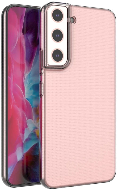 Gel case cover for Ultra Clear 0.5mm Samsung Galaxy S22 + (S22 Plus) transparent