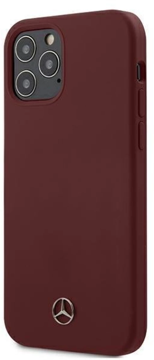 Mercedes MEHCP12MSILRE iPhone 12/12 Pro 6.1 red / red hardcase Silicone Line