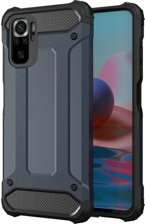 Hybrid Armor armored hybrid case cover Xiaomi Redmi Note 11 Pro+ 5G (China) / 11 Pro 5G (China) / Mi11i HyperCharge / Poco X4 NFC 5G blue