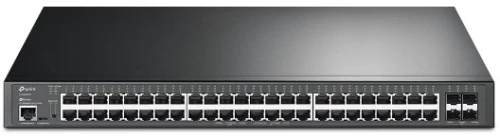 TP-Link TL-SG3452XP JetStream PoE Switch Managed L2+ Gigabit Ethernet (10/100/1000) Power over Ethernet (PoE) 1U Black v2
