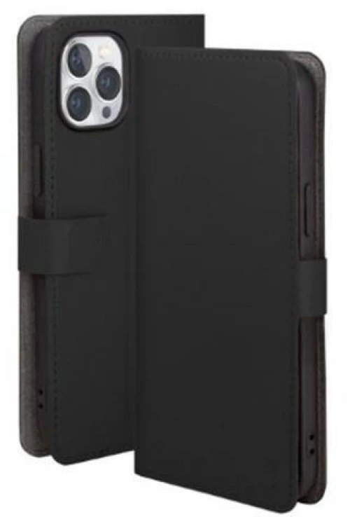 UNIQ etui book Journa iPhone 14 Pro Max 6,7" czarny/midnight black