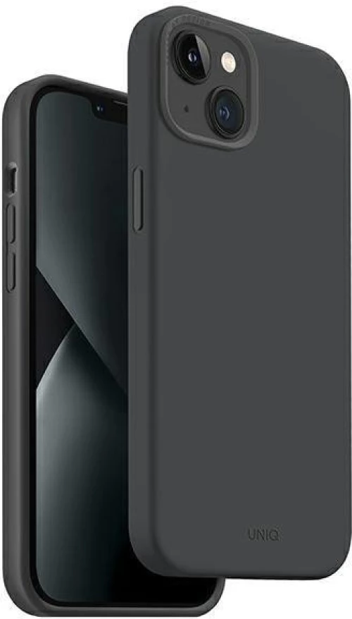 Uniq case Lino Hue iPhone 14 Plus 6.7" Magclick Charging grey/charcoal grey