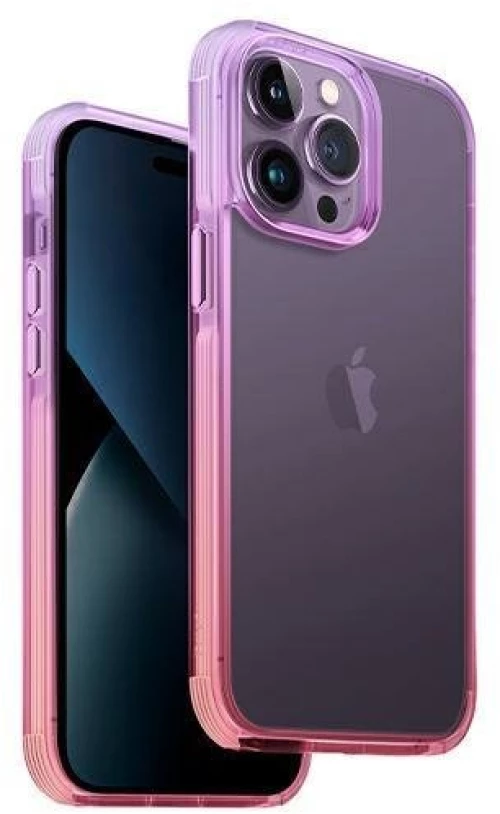 Uniq Combat Duo case iPhone 14 Pro 6.1" lilac-pink/lilac lavender-pink