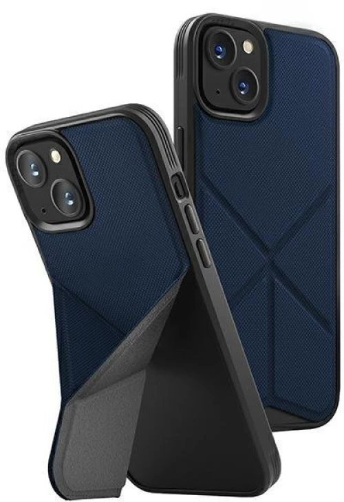 Uniq case Transforma iPhone 14 6.1" Magclick Charging blue/electric blue