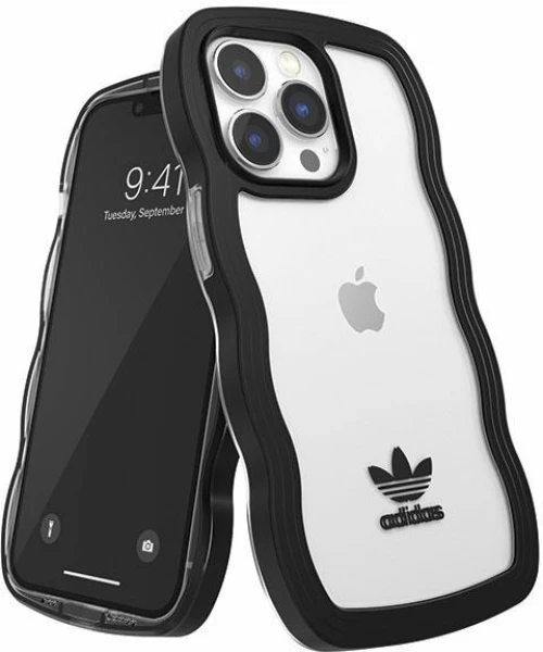 Adidas OR Wavy Case iPhone 13 Pro /13 6.1" black-transparent/black-transparent 51900