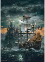 The Pirate Ship puzzle 1500pcs