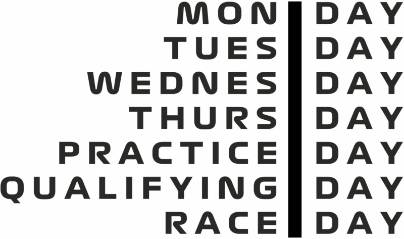 Race week κεραμική κούπα - White
