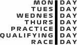 Race week w φούτερ - BLACK