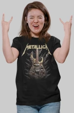 Metallica w T-Shirt - BLACK