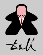 Dali Meeple w Φούτερ - BLACK
