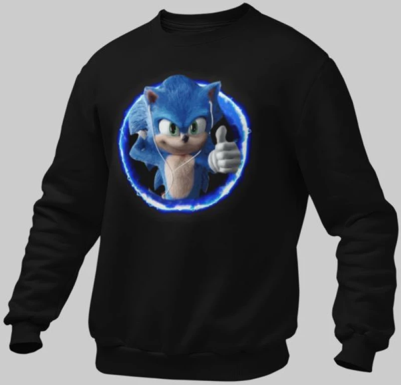 Sonic παιδικό φούτερ - ROYAL BLUE