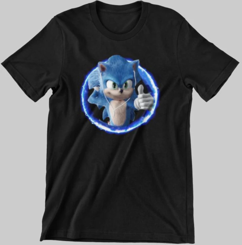 Sonic παιδικό t-shirt - BLACK