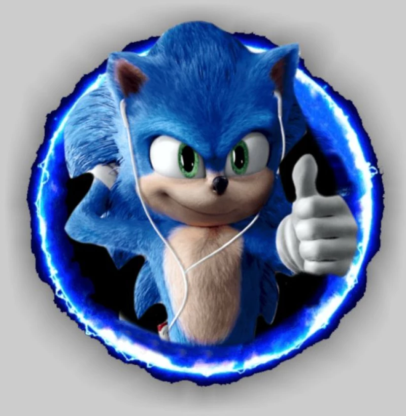 Sonic παιδικό t-shirt - BLACK