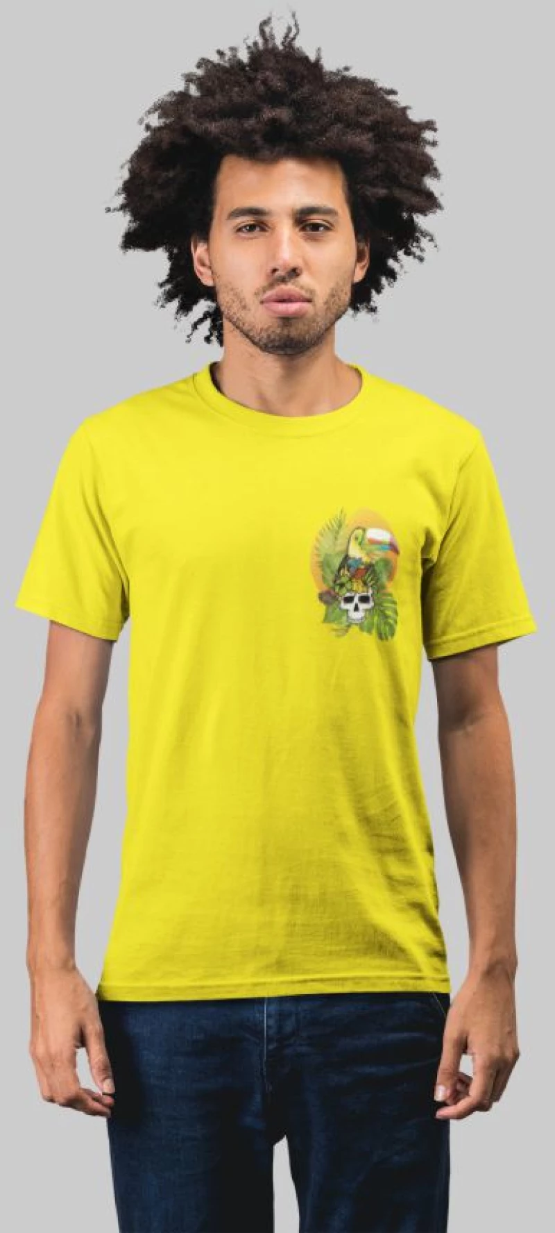 Tropical vibes t-shirt - RED