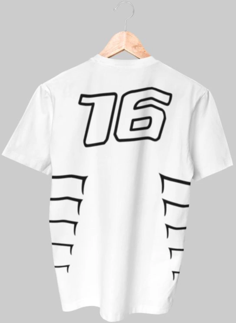 Charles Leclerc Ferrari W T-Shirt - WHITE