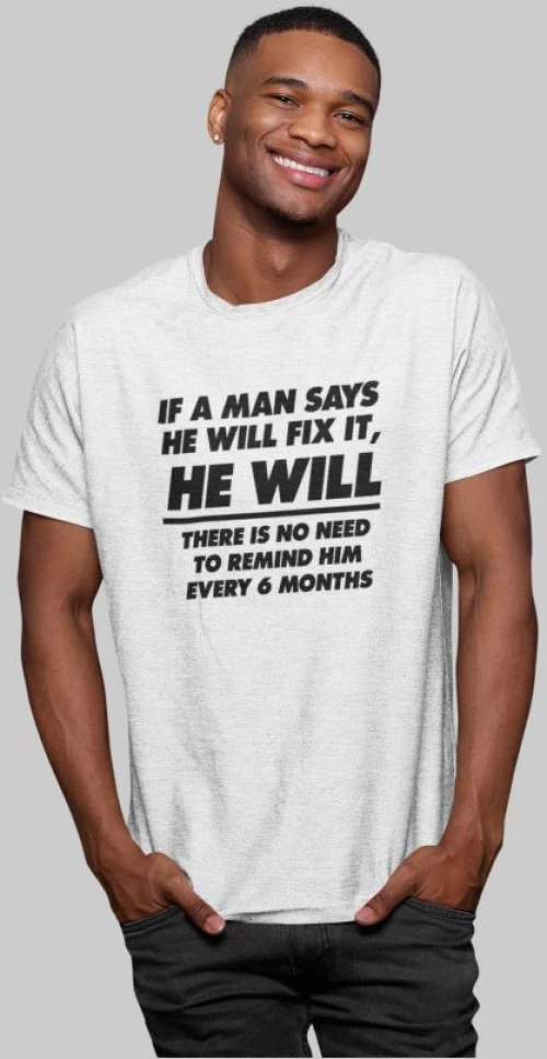 Fix It T-Shirt - WHITE