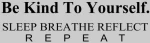 Be Kind To Yourself Φούτερ Με Κουκούλα - WHITE