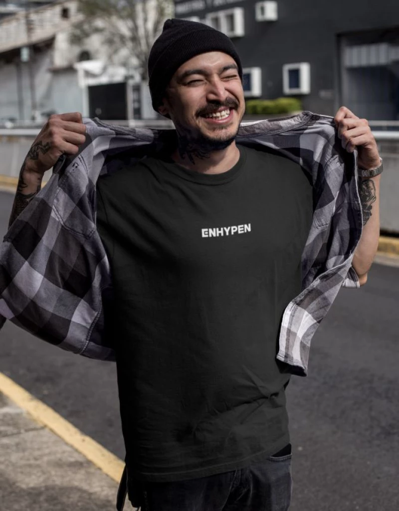 Enhypen T-Shirt - KELLY GREEN
